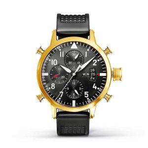 Gold & Black Watch